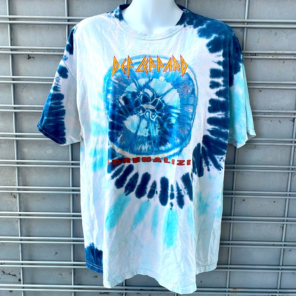 Def Leppard Tie Dye Tshirt